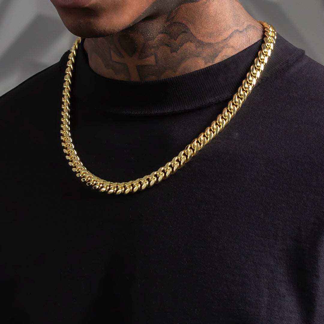 10mm Miami Cuban Link Chain  in  by King Ice