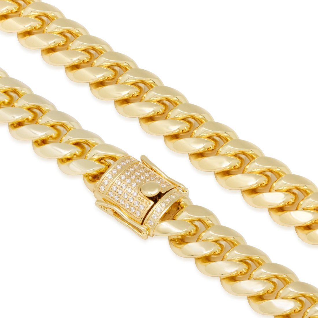16mm Miami Cuban Link Chain in by King Ice