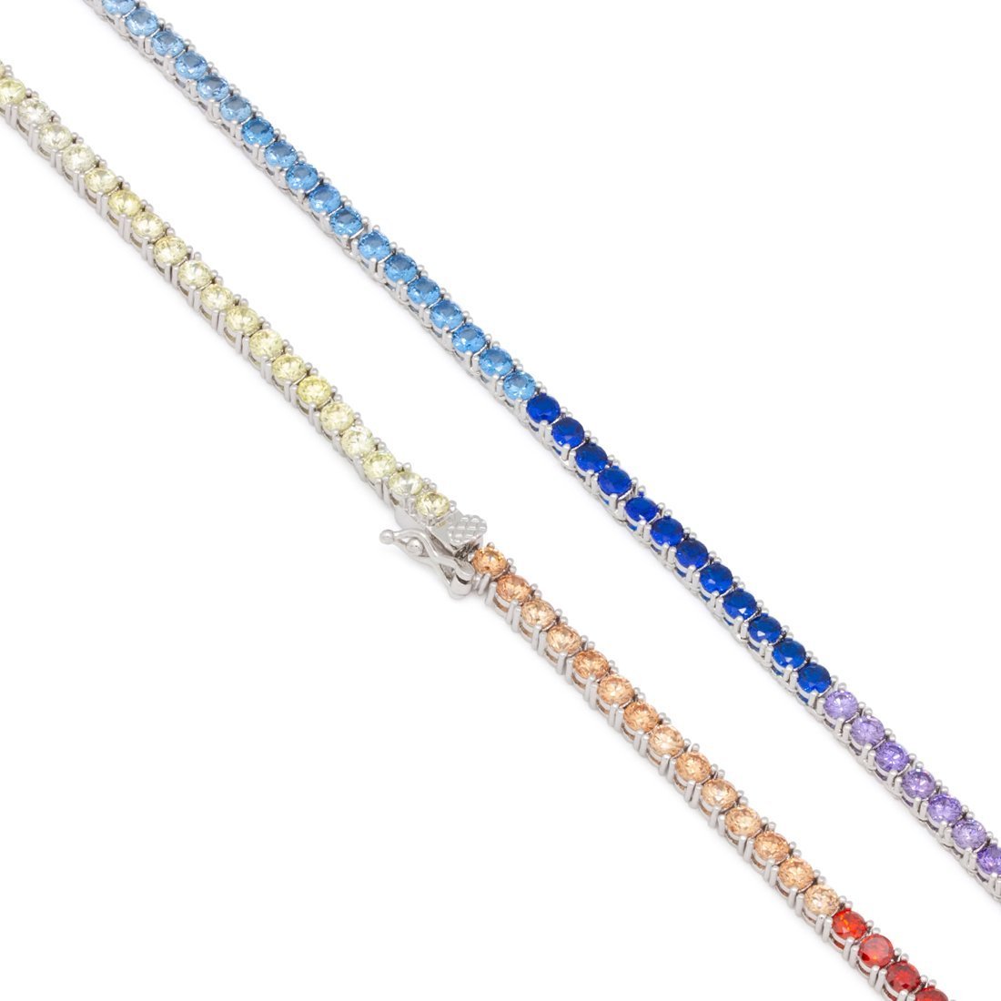 3mm Spectrum Tennis Chain in by King Ice