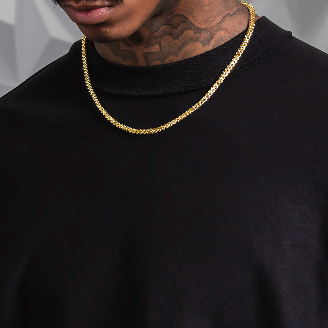 4mm Franco Chain  in  by King Ice