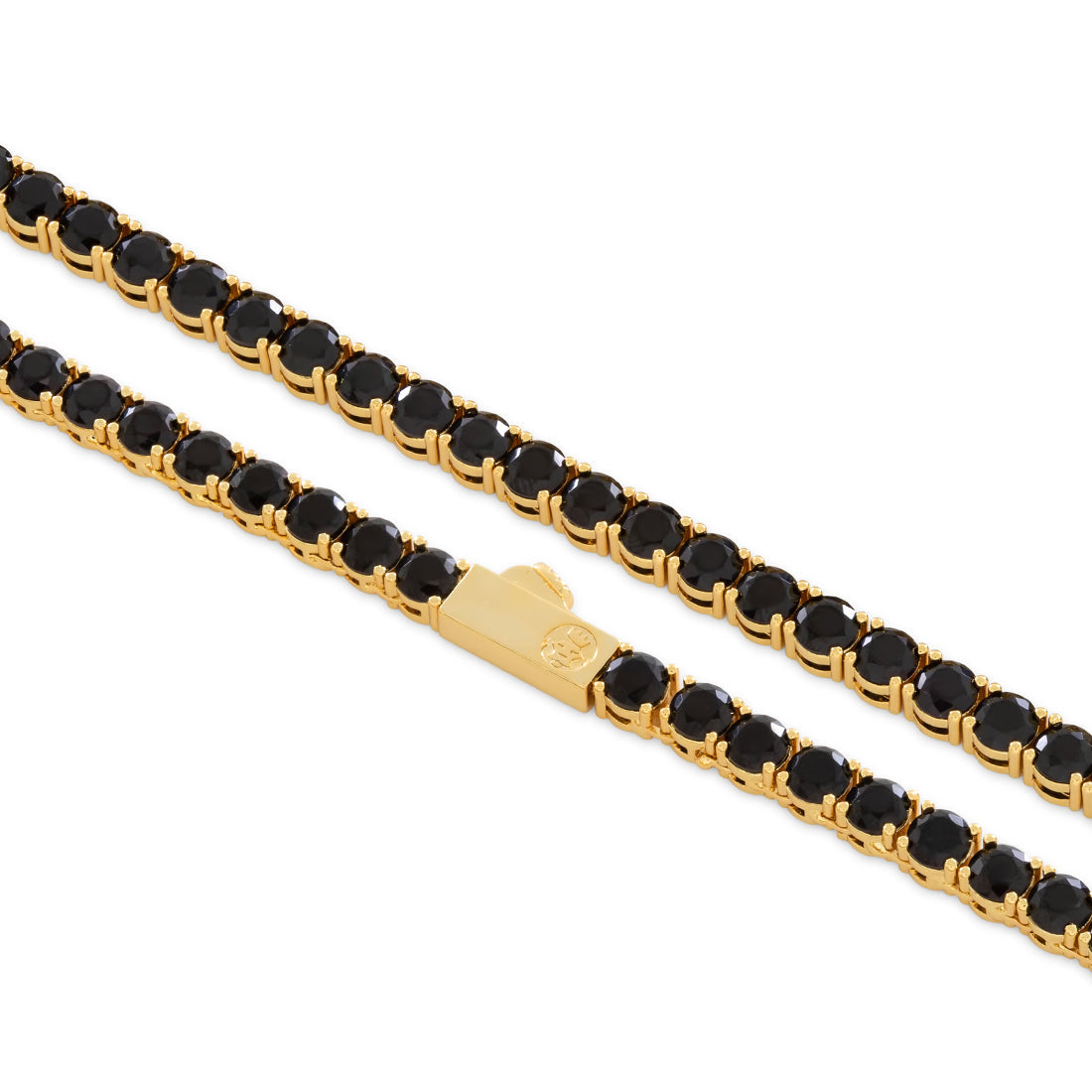 5mm Onyx Tennis Chain in by King Ice