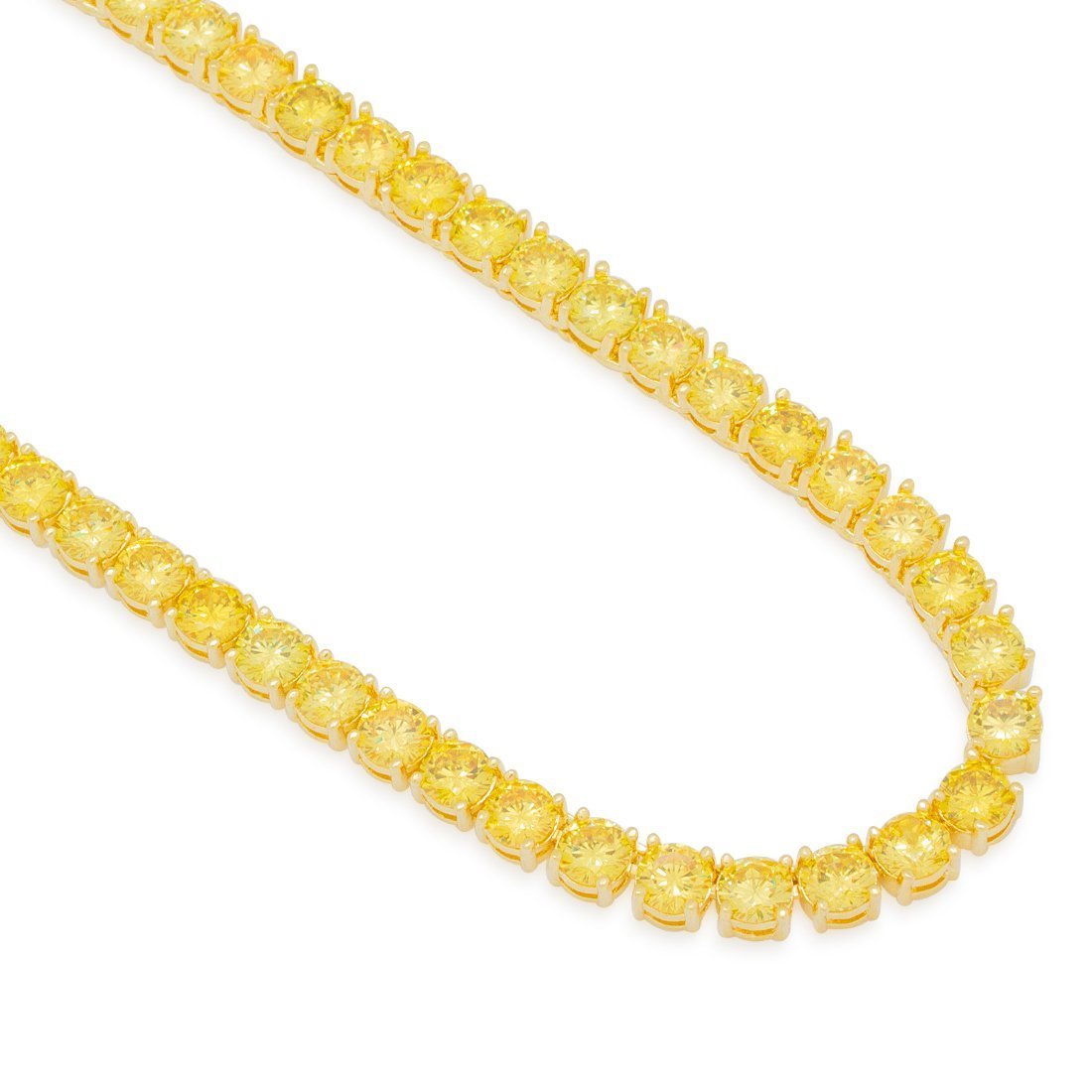 5mm Yellow Tennis Chain in by King Ice