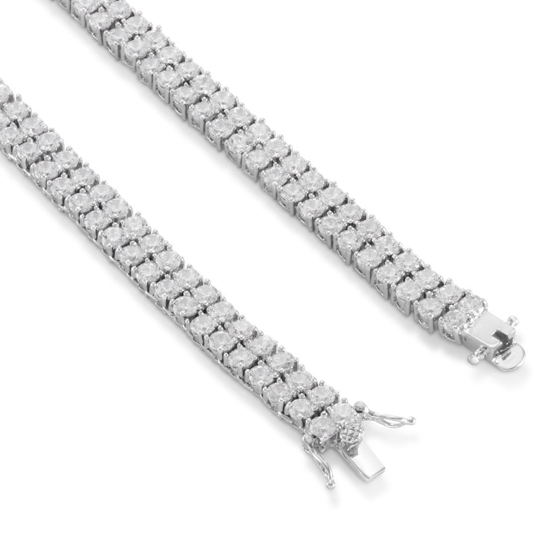 8mm Double-Row Tennis Chain in by King Ice