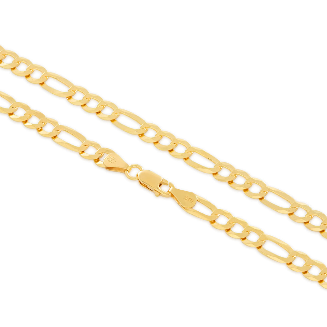 8mm Figaro Chain in by King Ice