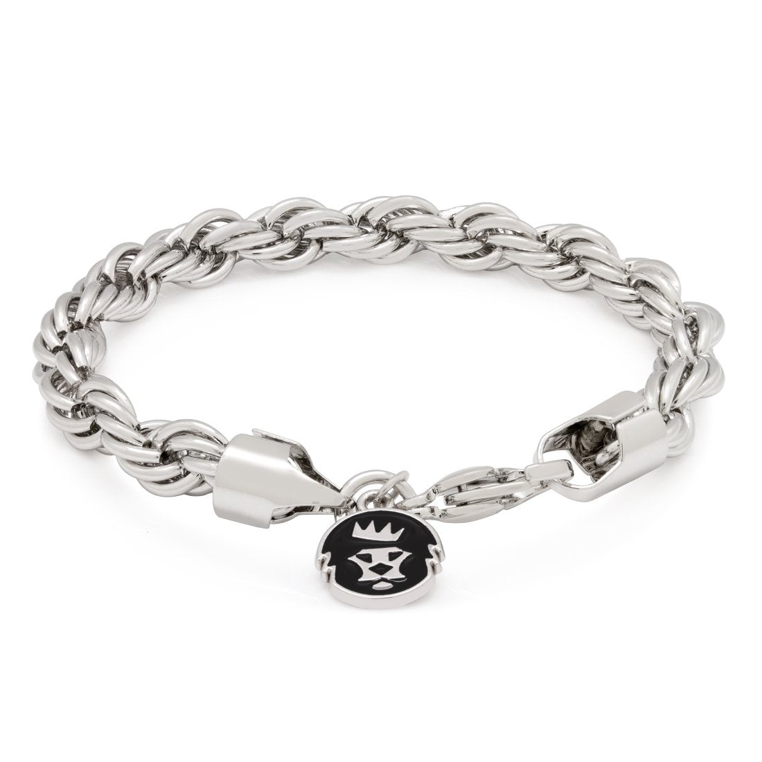 8mm Rope Bracelet  in  by King Ice