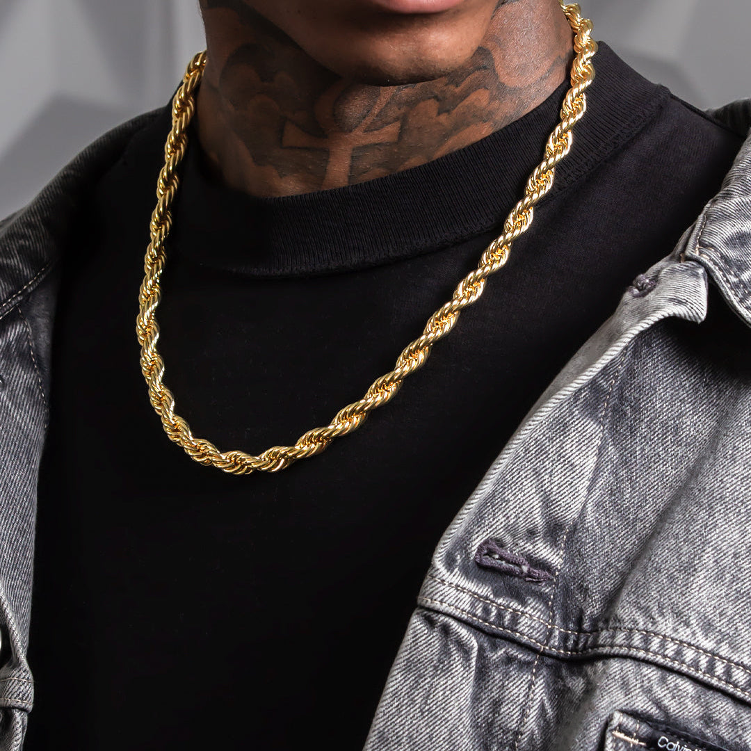 8mm Rope Chain in by King Ice