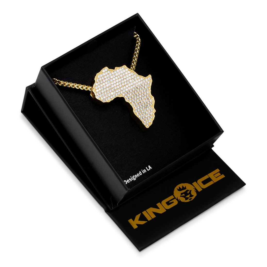 Africa Necklace in by King Ice