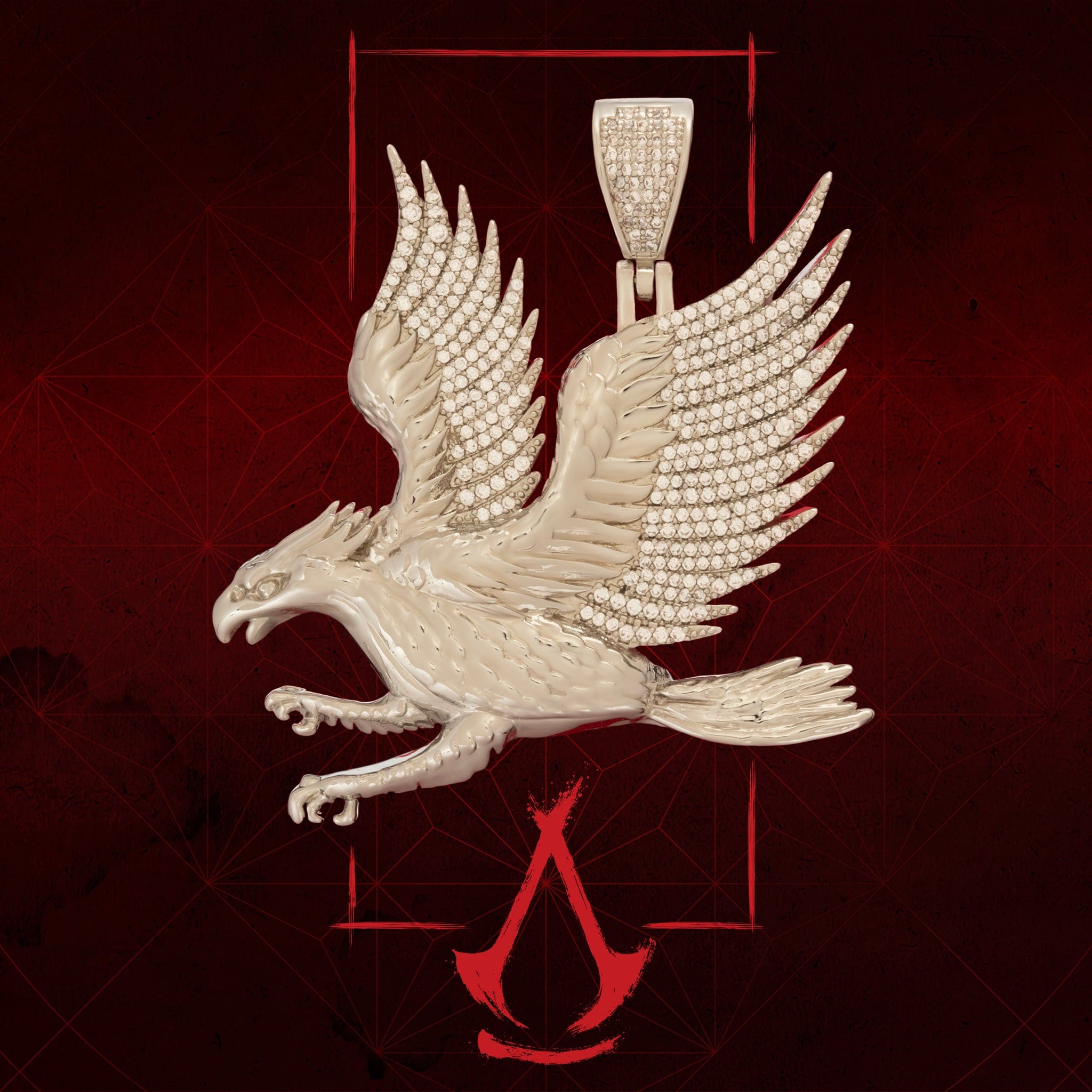 Assassin's Creed x King Ice - Eagle Eye Necklace in by King Ice