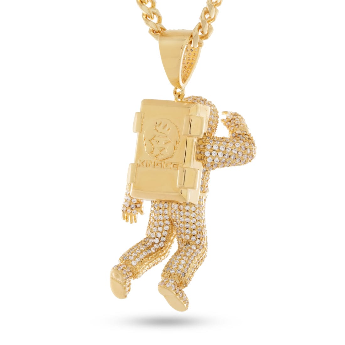 Astronaut Necklace in by King Ice