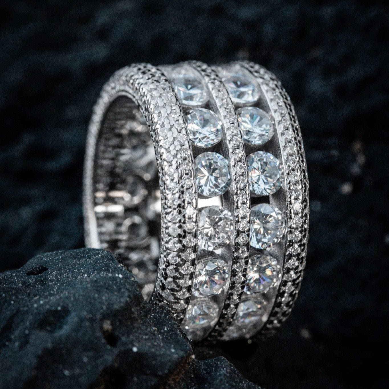 Complex Eternity Ring in by King Ice