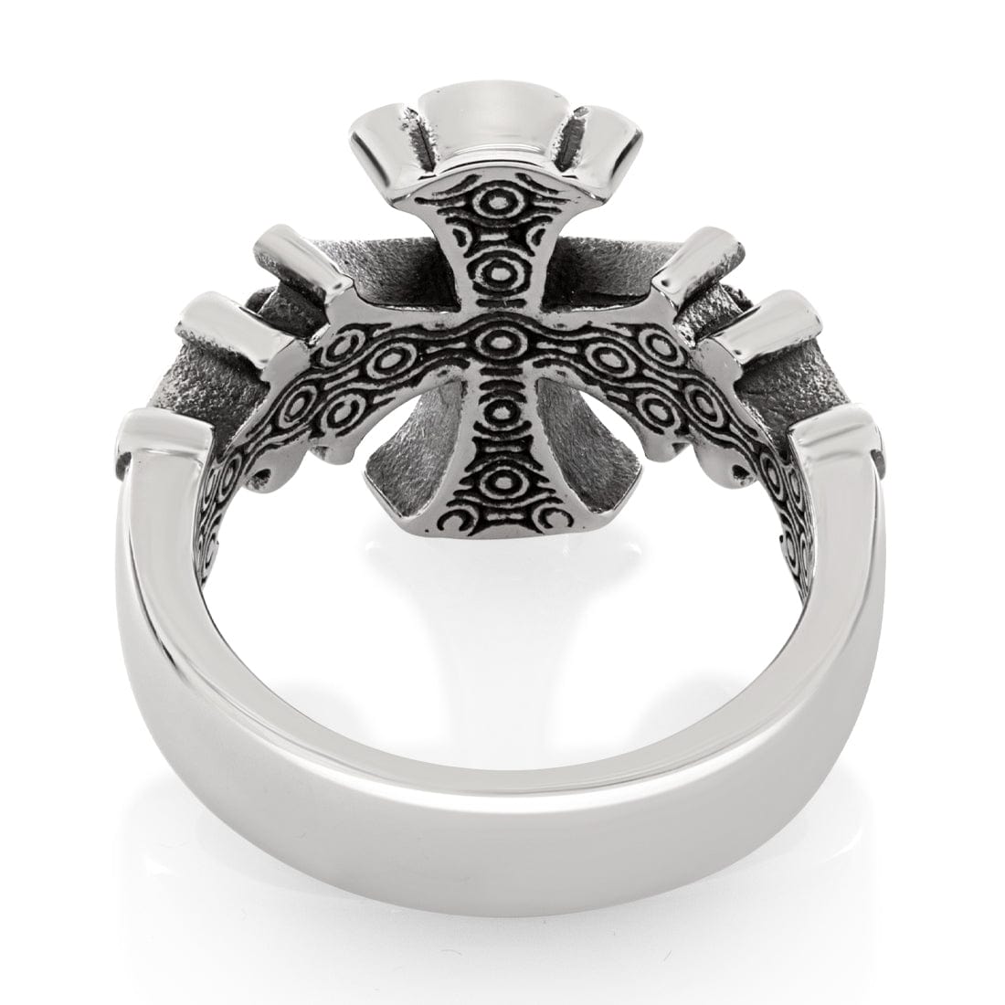 Cross Your Heart Ring  in  by King Ice