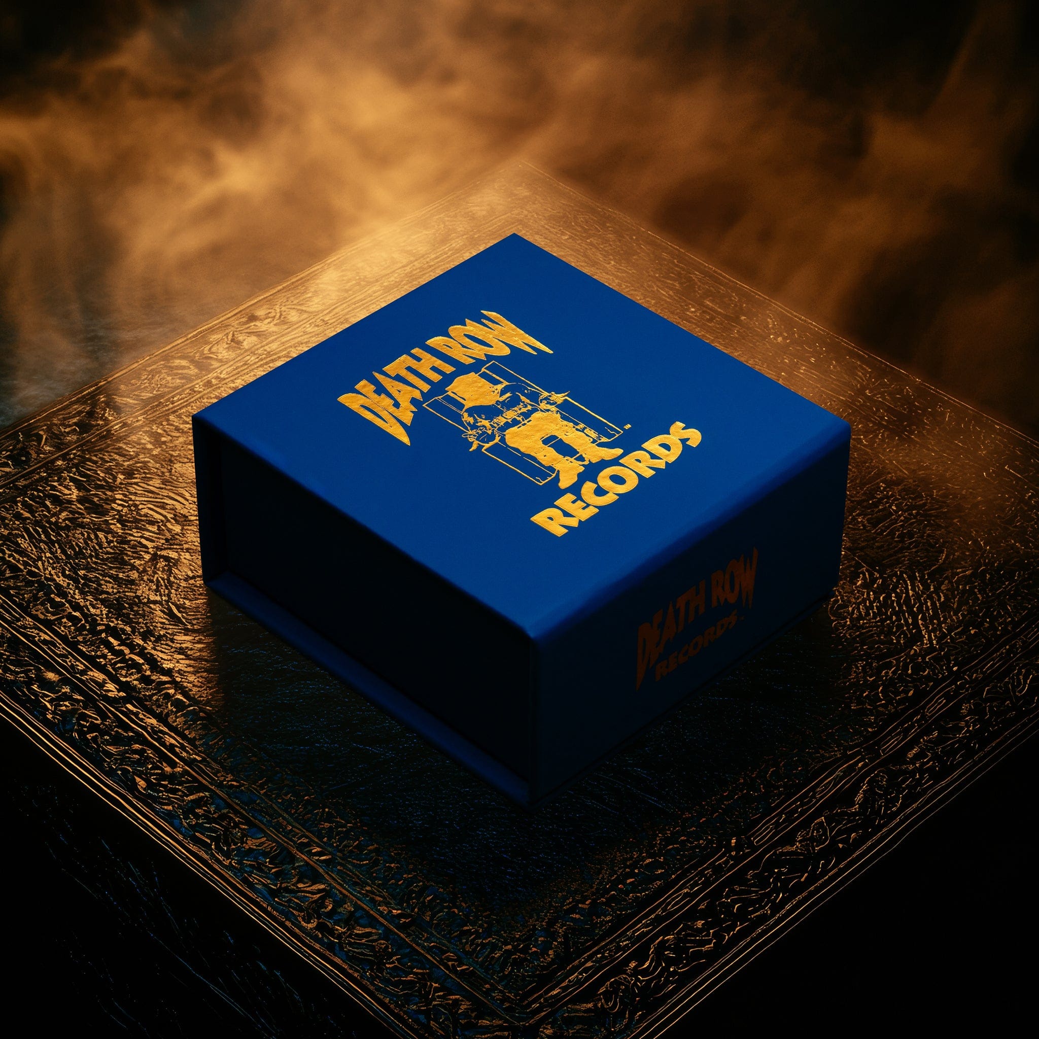 Death Row Records x King Ice - Iced Logo Necklace  in  by King Ice