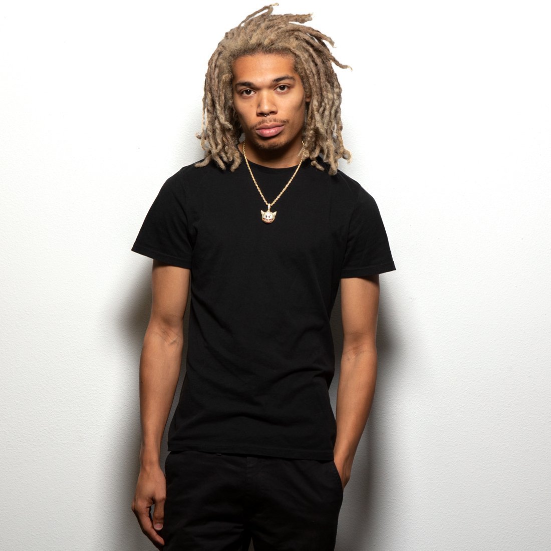 Devil Emoji Necklace in by King Ice