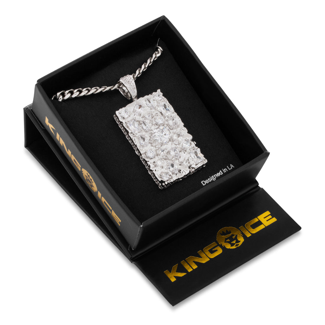 Diamond in the Rough Necklace in by King Ice