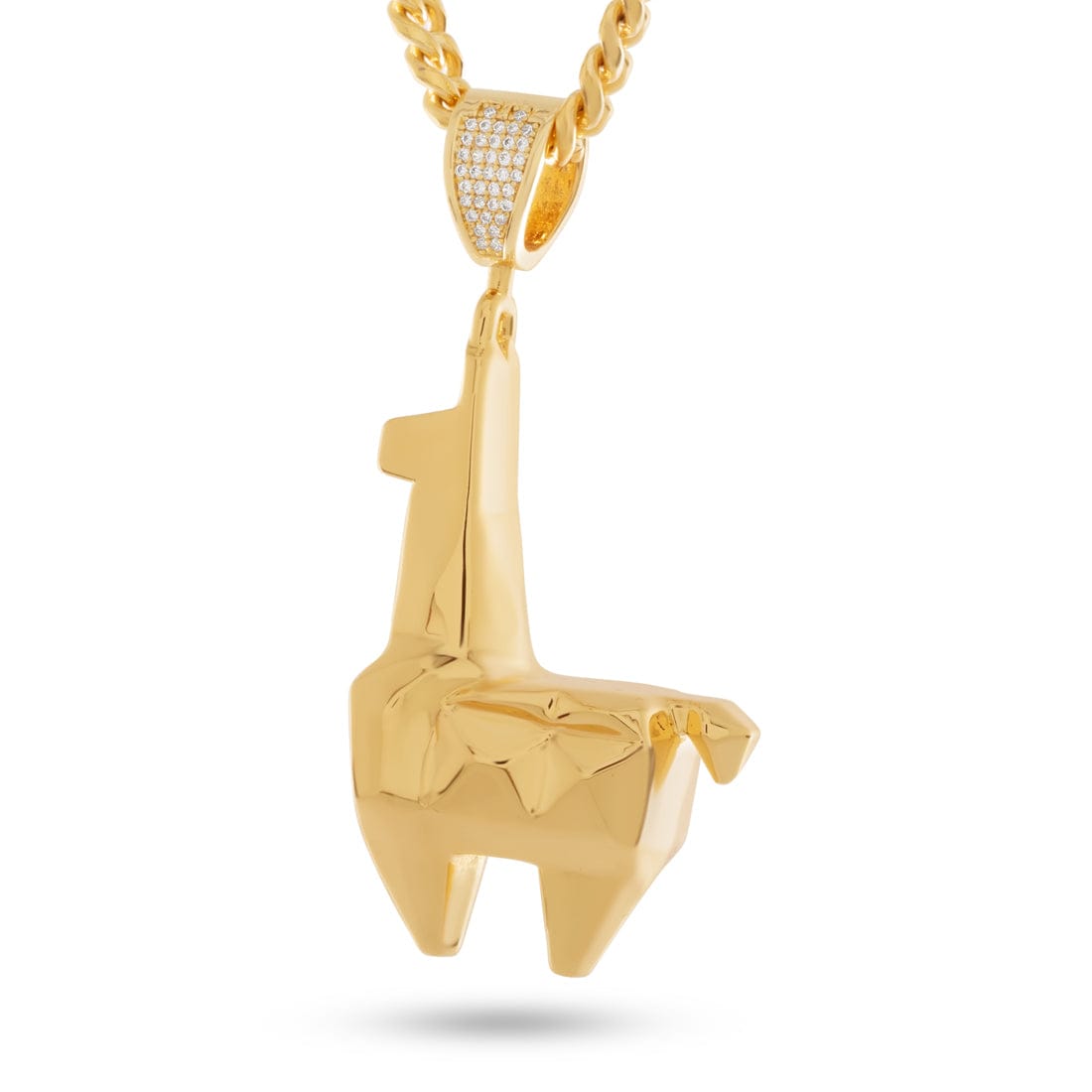 Fortnite x King ice - Crystal Llama Necklace  in  2.4" by King Ice