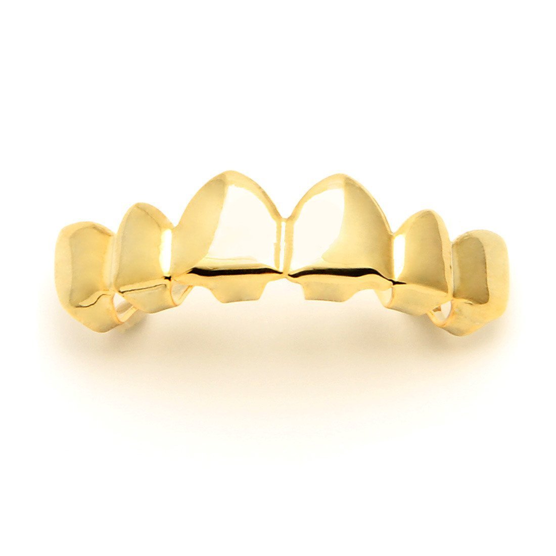 Gold Grillz in 14K Gold / Top by King Ice