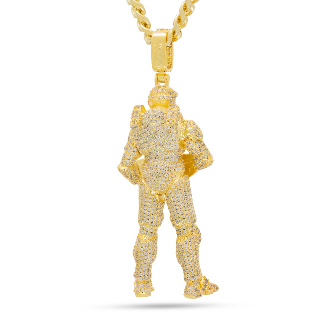 Halo x King Ice - Master Chief Necklace in by King Ice