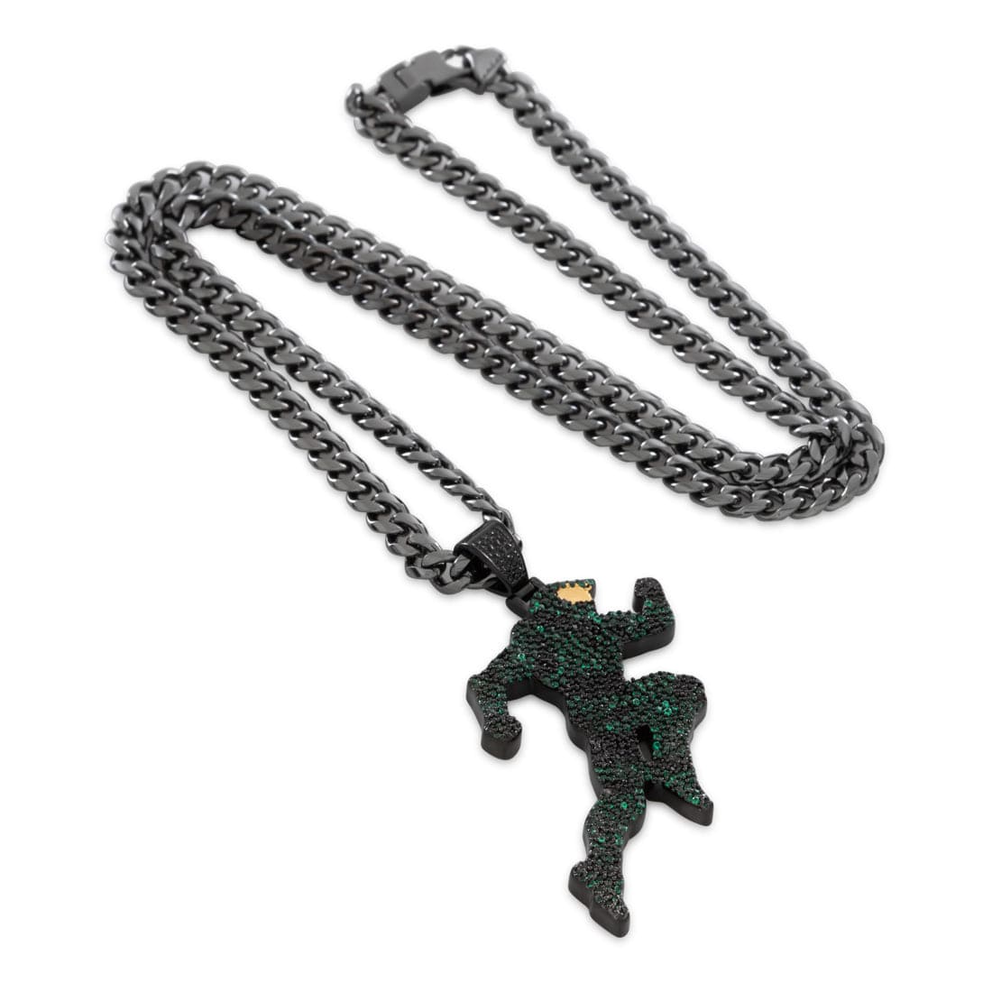 Halo x King Ice - Sprinting Master Chief Necklace in 2.1" by King Ice