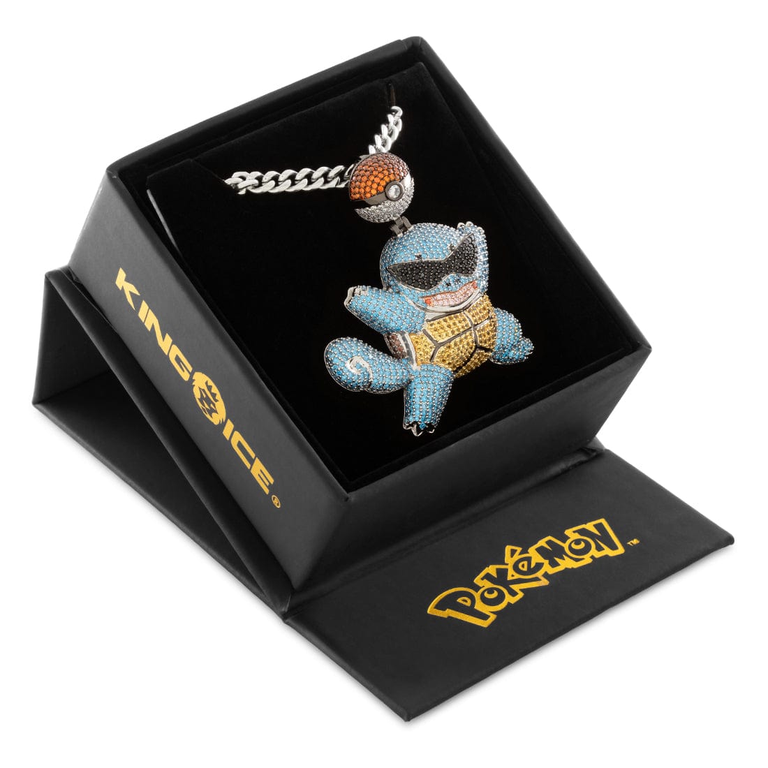 King Ice | Pokémon - The Leader of the Squirtle Squad Necklace in by King Ice