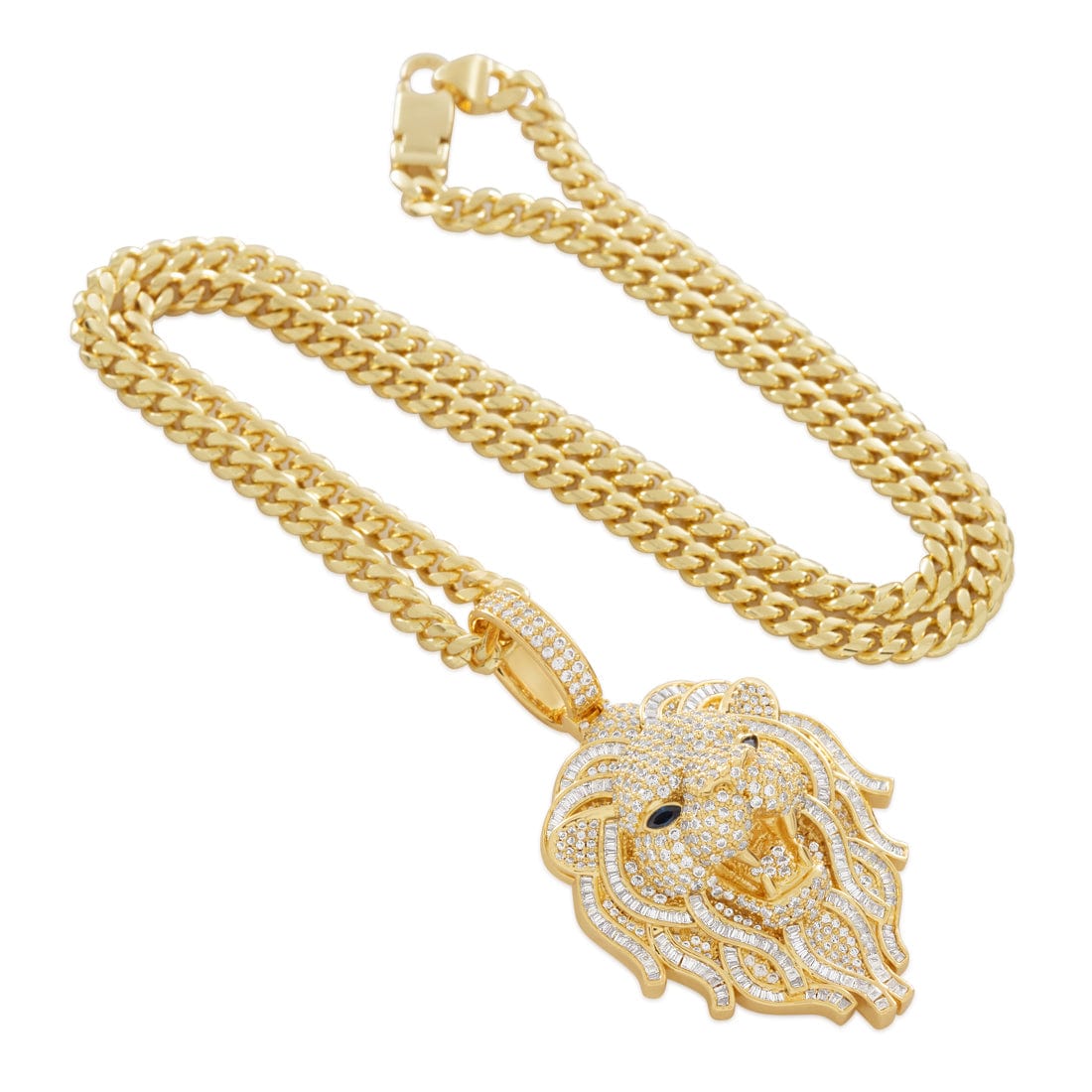 Lion Necklace in by King Ice