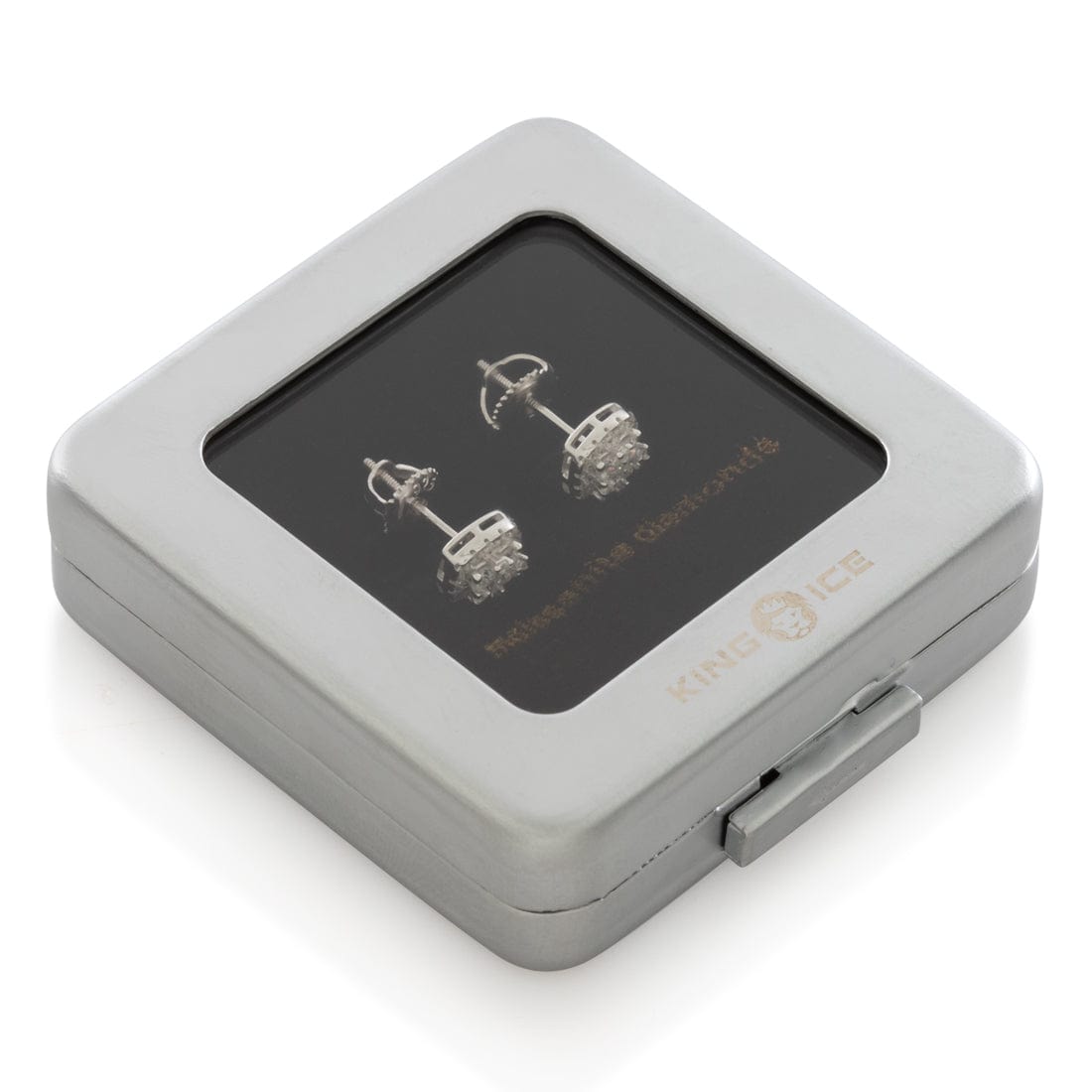 Moissanite Layered Stud Earrings in by King Ice