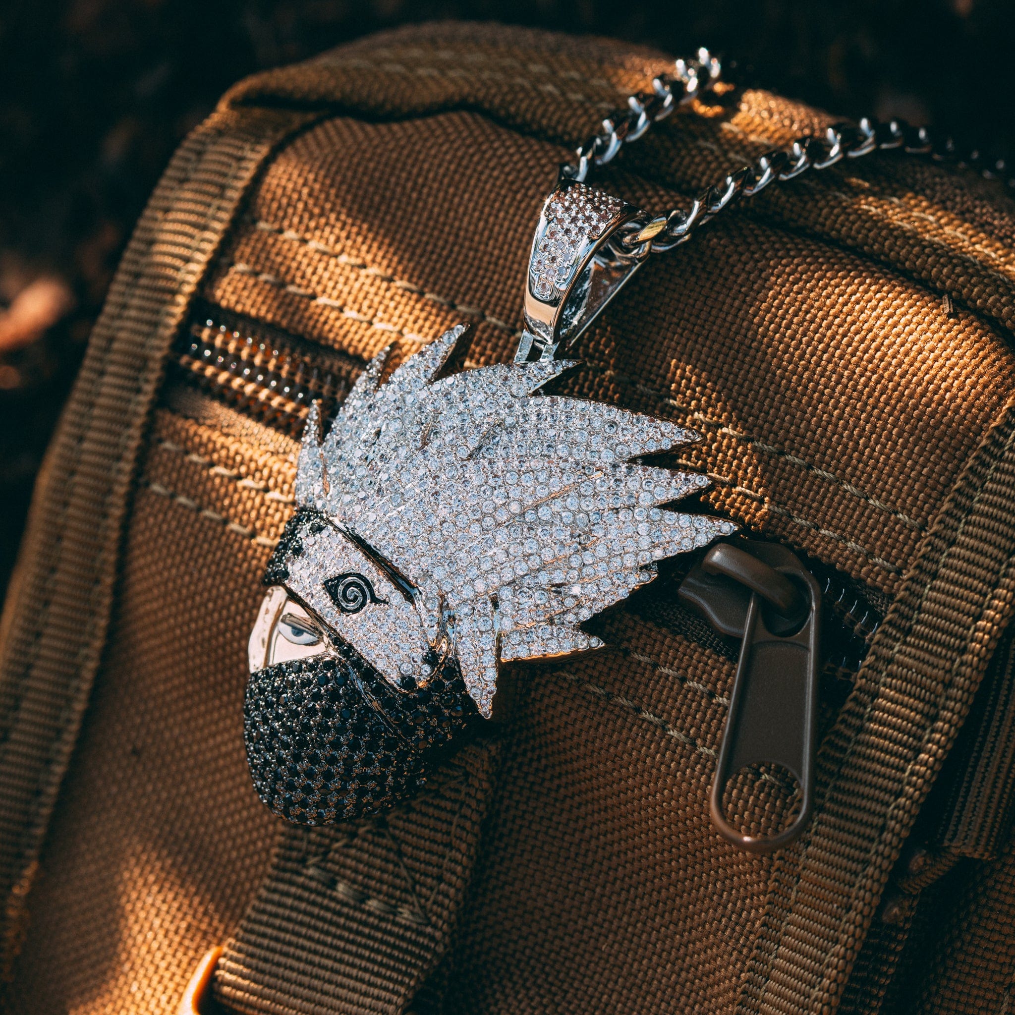 Naruto x King Ice - Kakashi Necklace in 2.6" by King Ice