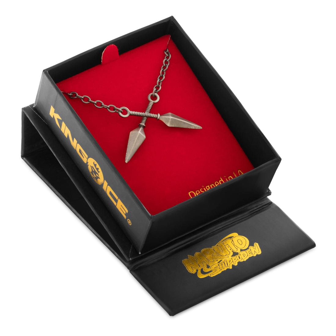 Naruto x King Ice - Ninja Tool Necklace in 0.6" by King Ice
