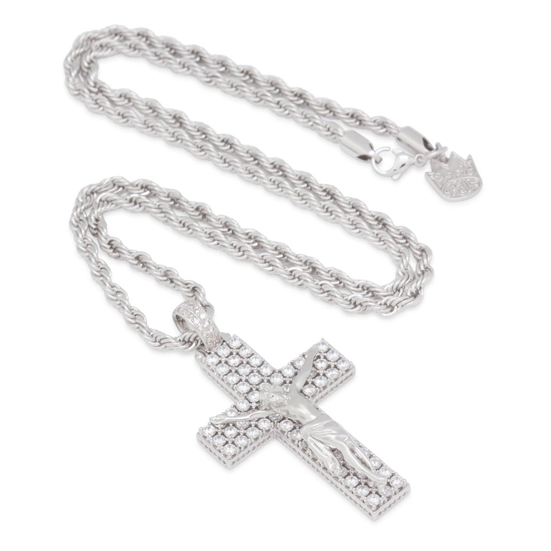 Notorious B.I.G. x King Ice - Biggie Crucifix Necklace in by King Ice