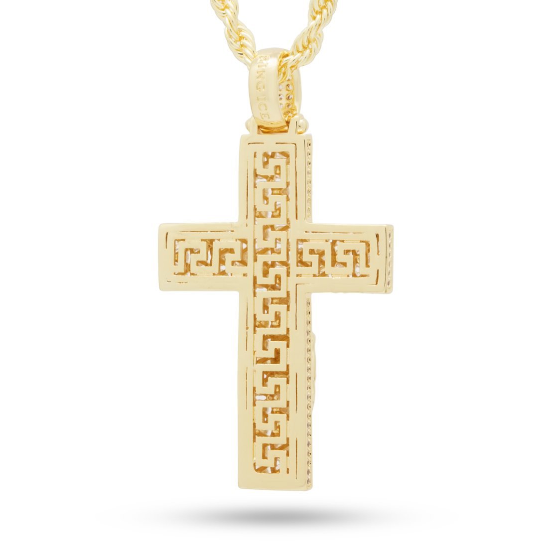Notorious B.I.G. x King Ice - Biggie Crucifix Necklace in by King Ice
