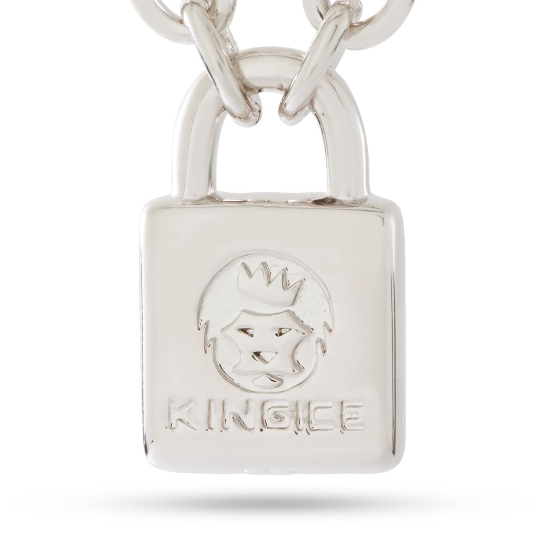 Original Padlock Necklace  in  by King Ice