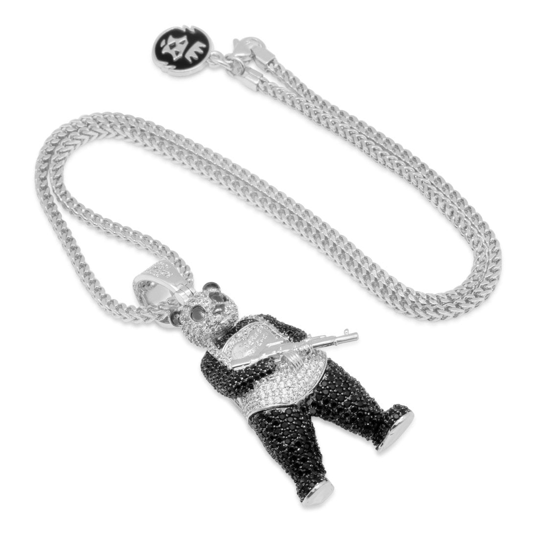 Panda Man Necklace in by King Ice