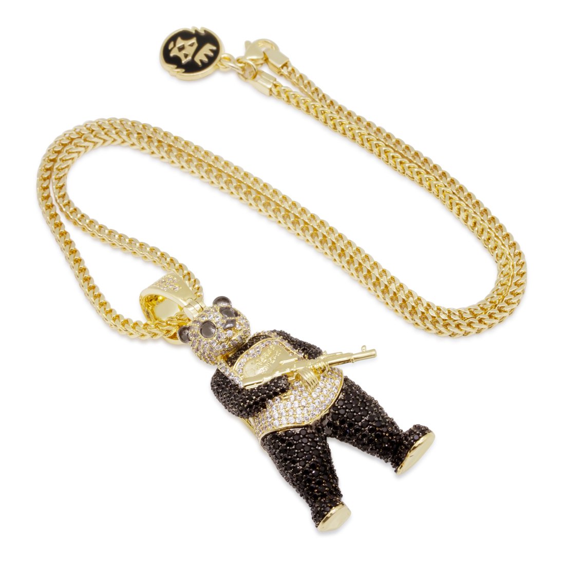 Panda Man Necklace in by King Ice