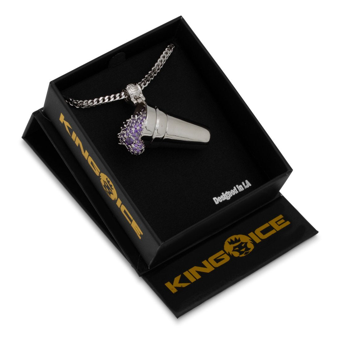 Purple Drank Necklace in by King Ice
