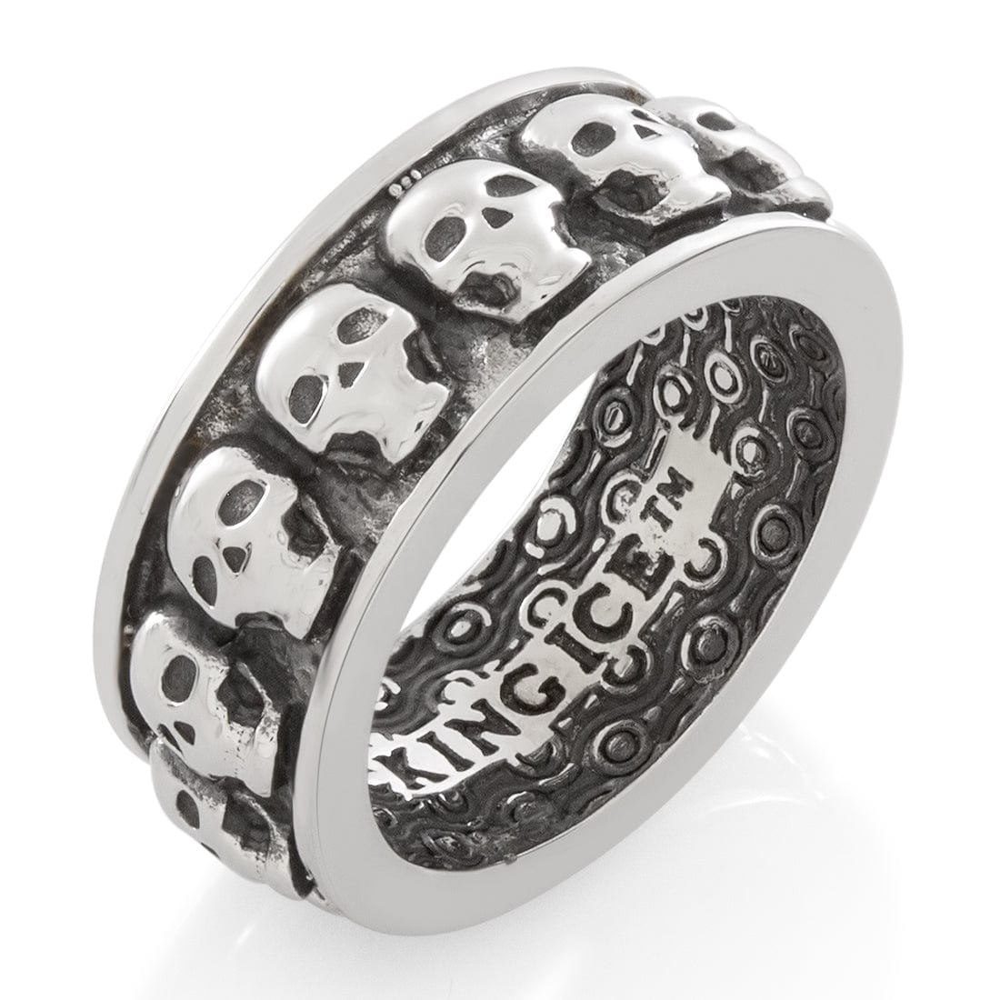 Reaper’s Row Ring  in  7 by King Ice