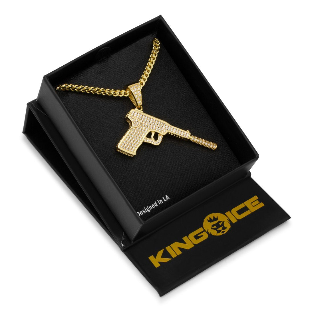 Silencer Necklace in by King Ice