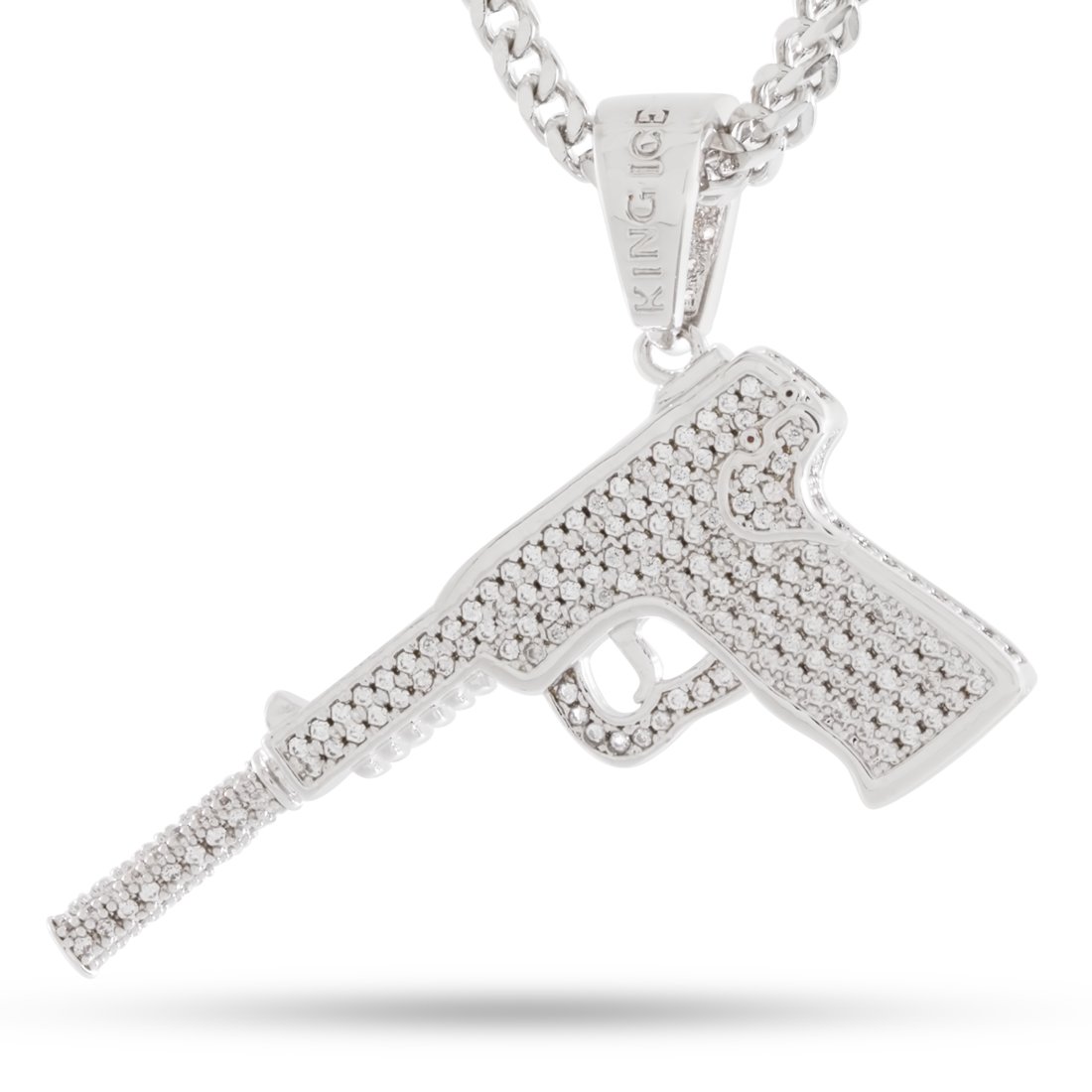 Silencer Necklace in by King Ice