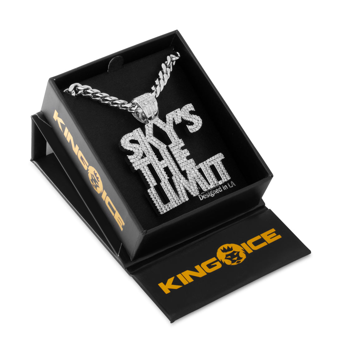 Sky's The Limit Necklace in by King Ice