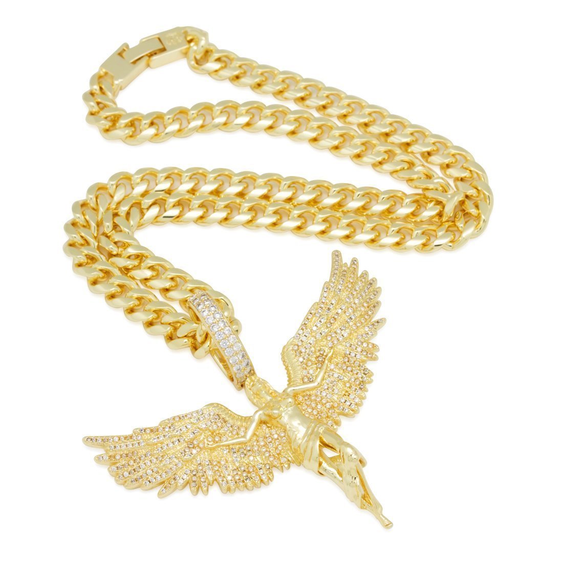 Soaring Angel Necklace in by King Ice