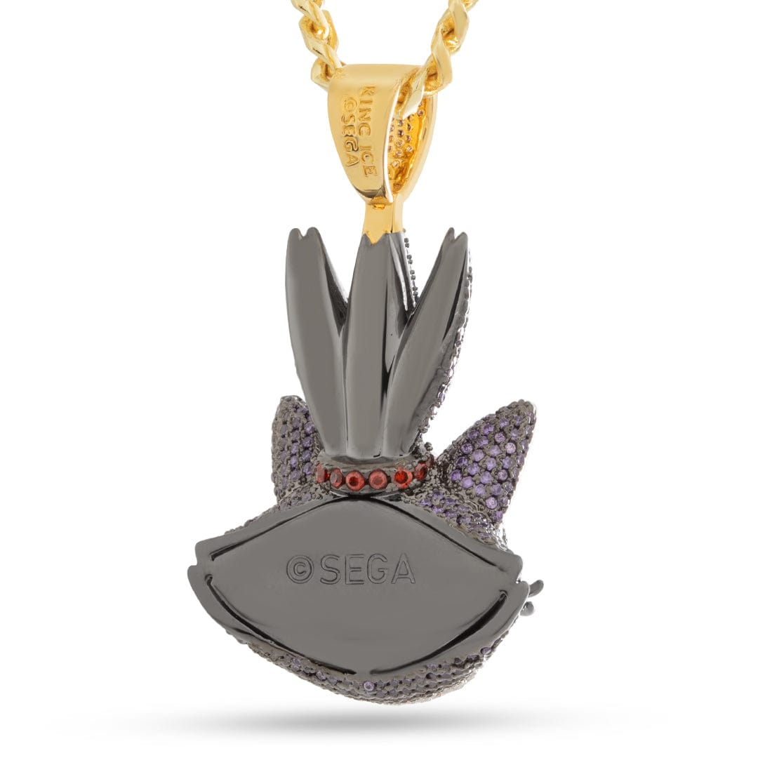 Sonic the Hedgehog x King Ice - Blaze Necklace in by King Ice