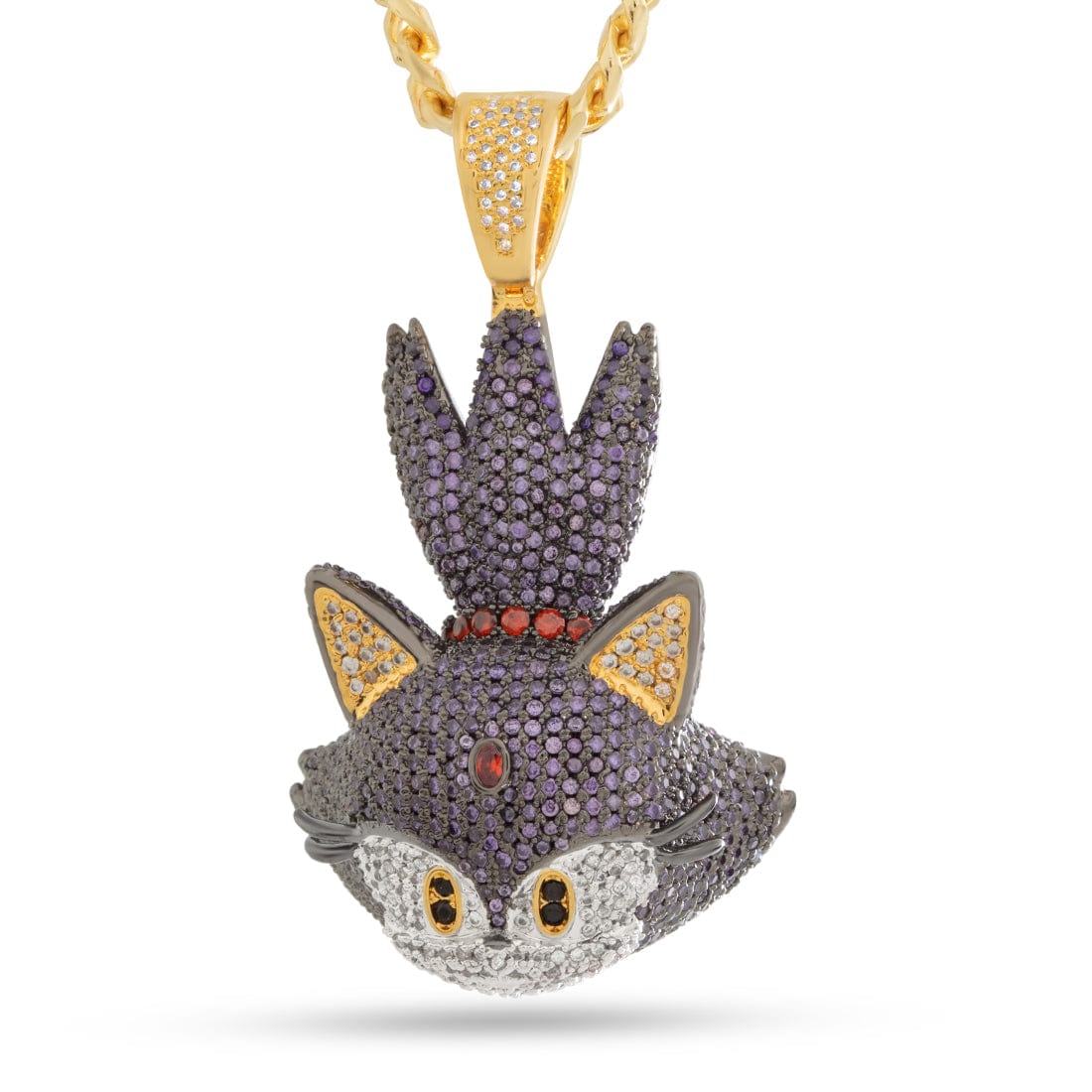 Sonic the Hedgehog x King Ice - Blaze Necklace in by King Ice