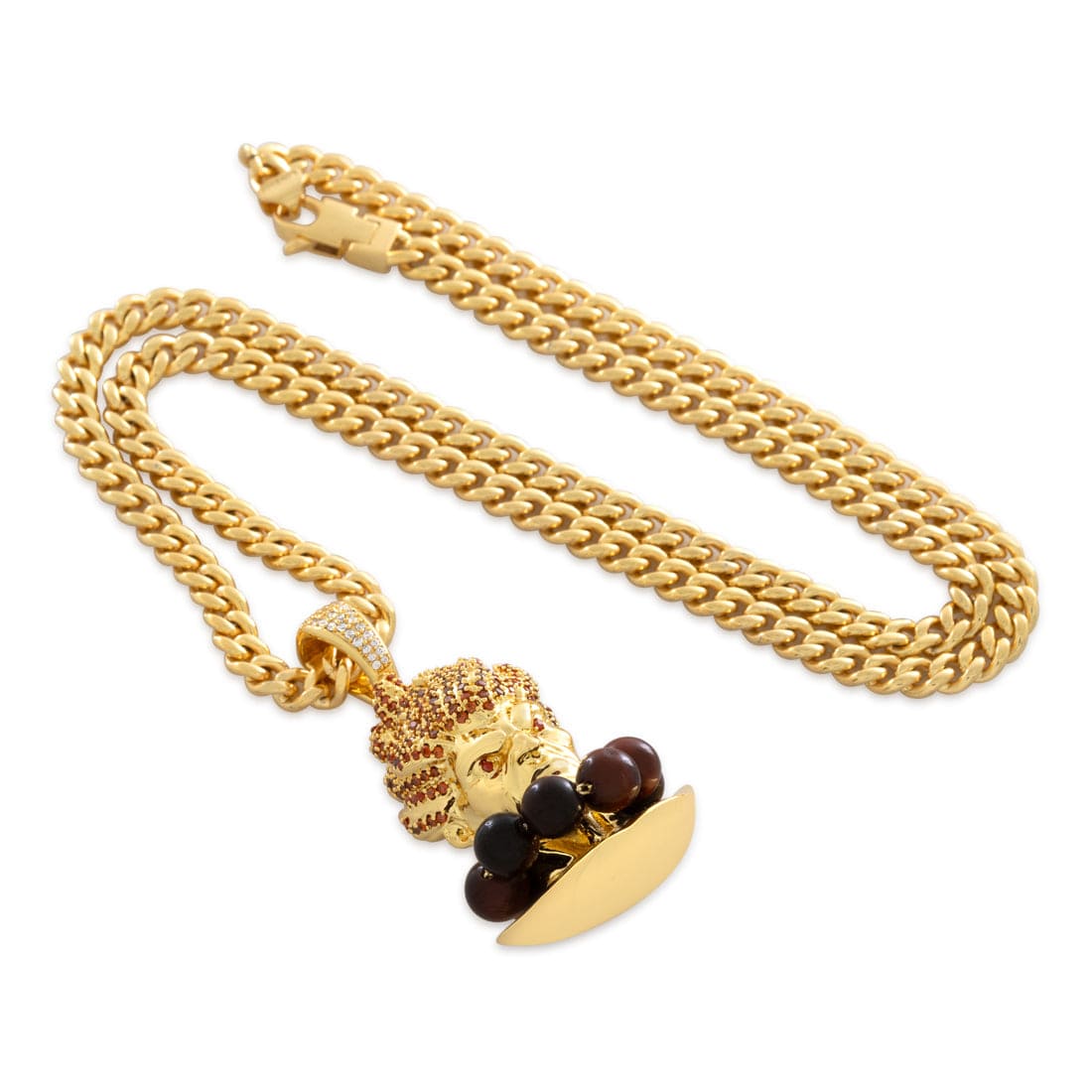 Street Fighter x King Ice - Akuma Necklace  in  2" by King Ice