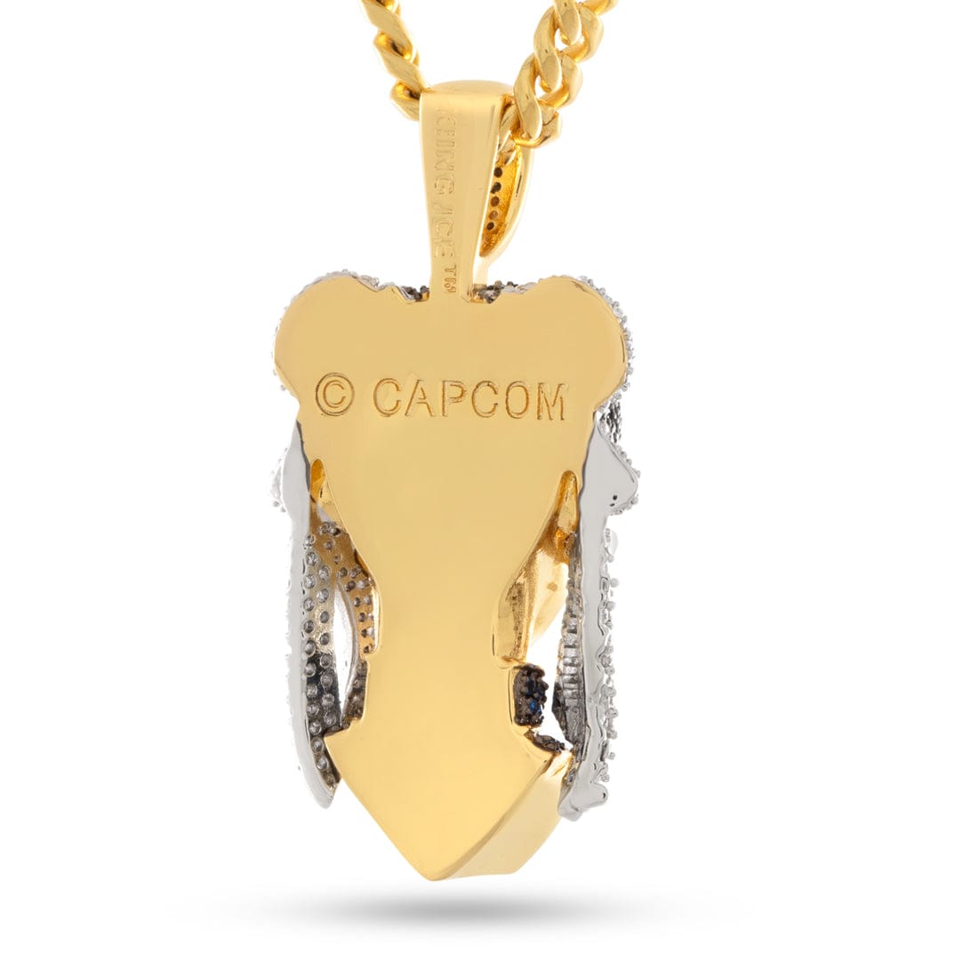 Street Fighter x King Ice - Chun-Li Necklace in 2.1" by King Ice