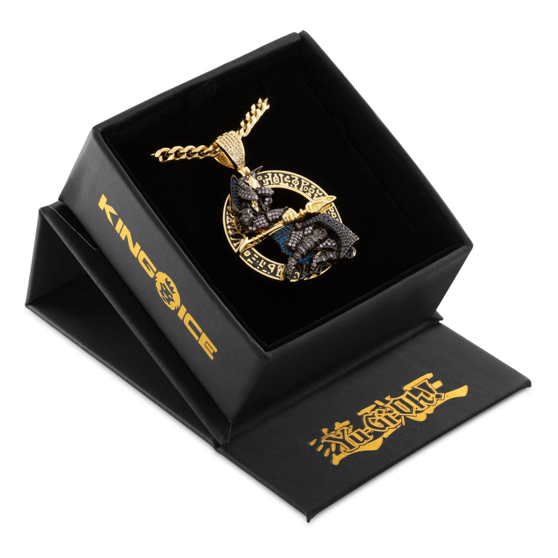 Yu-Gi-Oh! x King Ice - Dark Magician Necklace in by King Ice