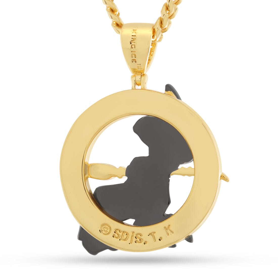 Yu-Gi-Oh! x King Ice - Dark Magician Necklace in by King Ice