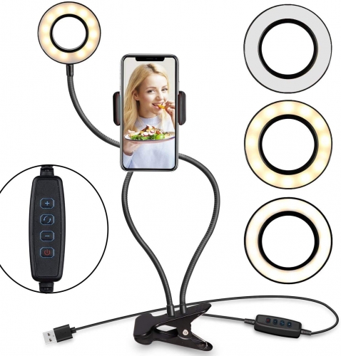 Selfie Ring Light with Phone Holder